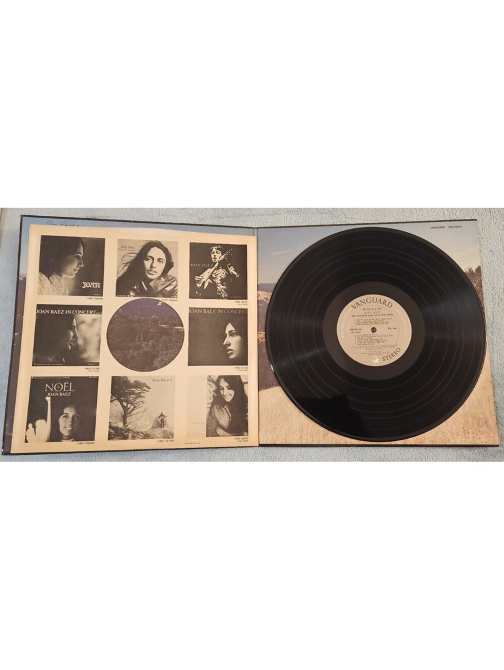 Joan Baez - One Day At A Time Vinyl LP Record Album Excellent - Picture 5 of 6